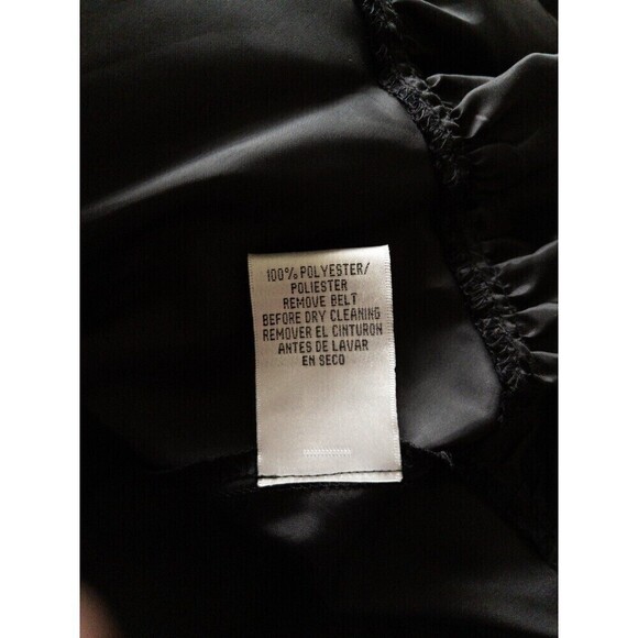 Vintage J.R. JR Nites by Carol Lin Red and Black Striped Knee Length Dress size - Picture 8 of 10